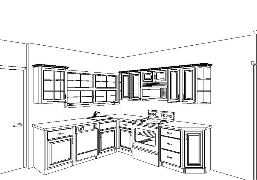 Plan Kitchen Cabinet Layout Plans Free Download  grumpy41fnk